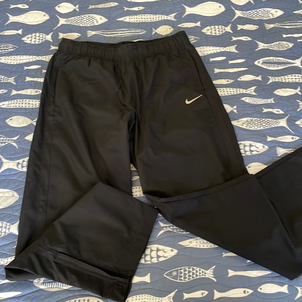 Nike black warmup pants
